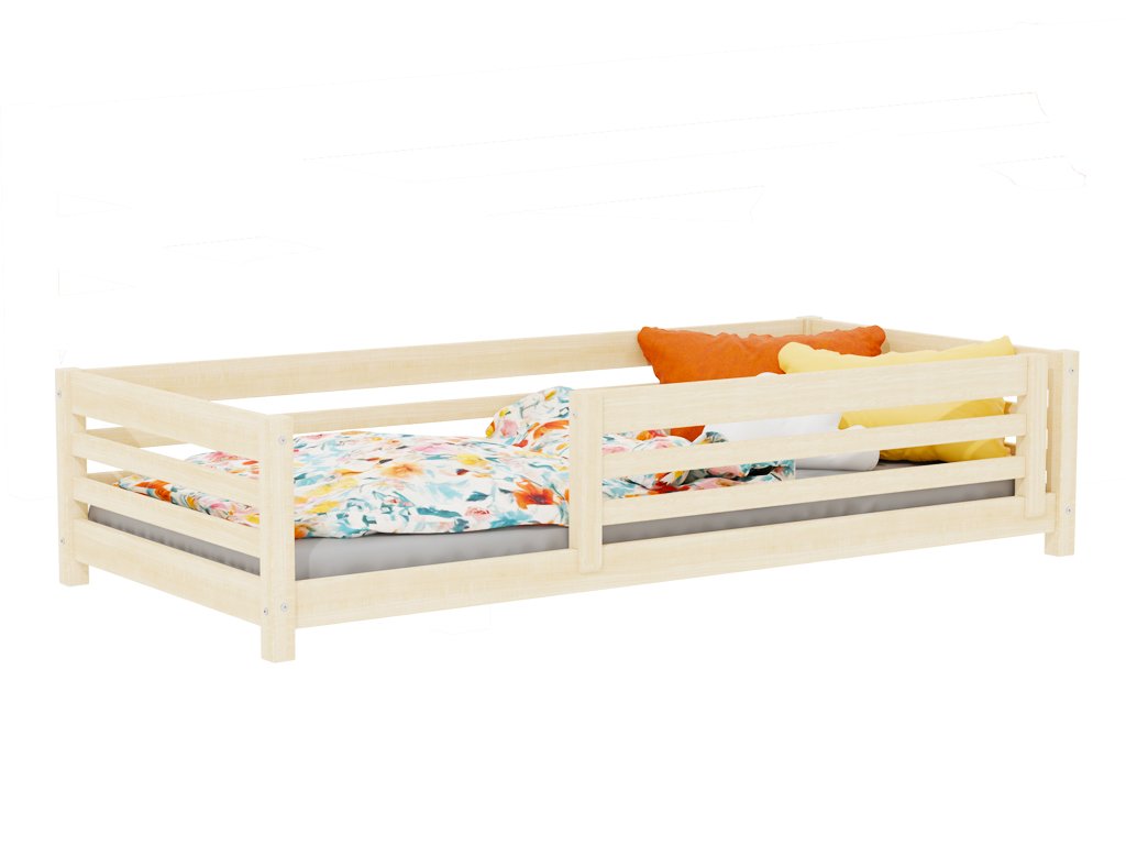 TULY Montessori Ágy leesésgátlóval - választható szín és méret